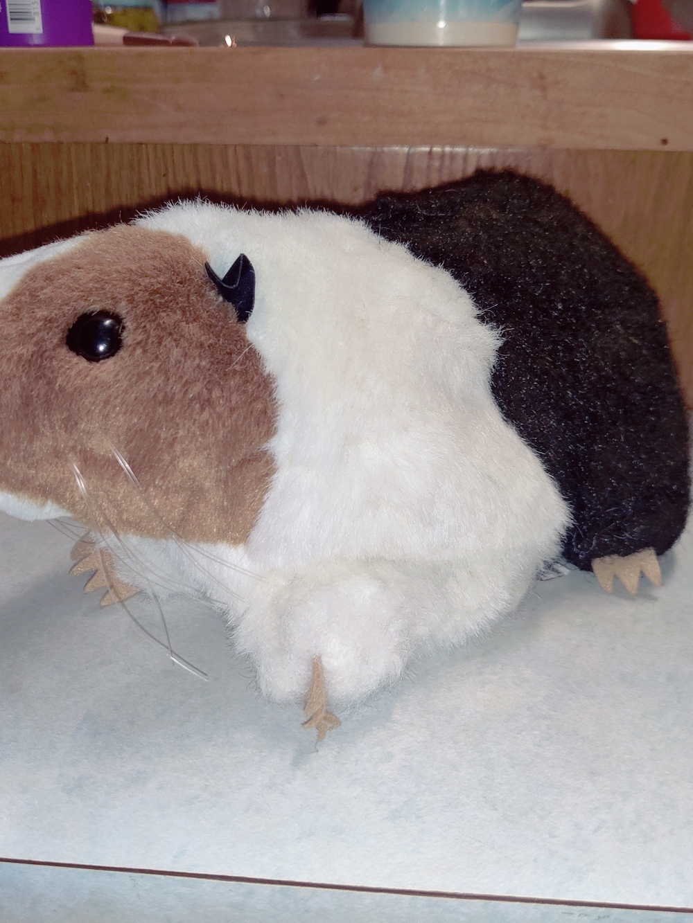 Folkmanis Puppet Guinea Pig Plush Stuffed Animal School Pretend Play Class Pet